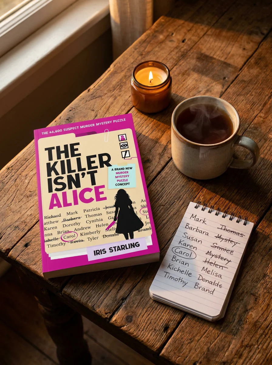 THE MURDER MYSTERY THAT MAKES YOU WORK FOR IT