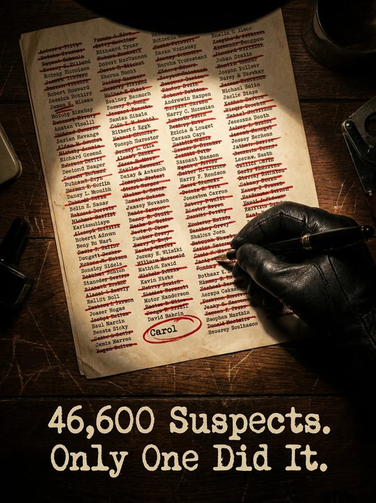 The Killer Isn't Alice: The 46,600 Suspect Murder Mystery Puzzle